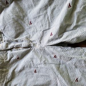 Polo seersucker shorts